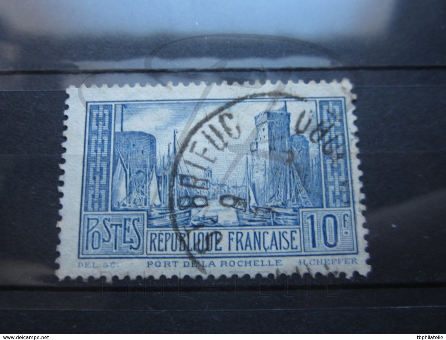 VEND TIMBRE DE FRANCE N° 261b , CACHET " ST-BRIEUC " !!! - Oblitérés