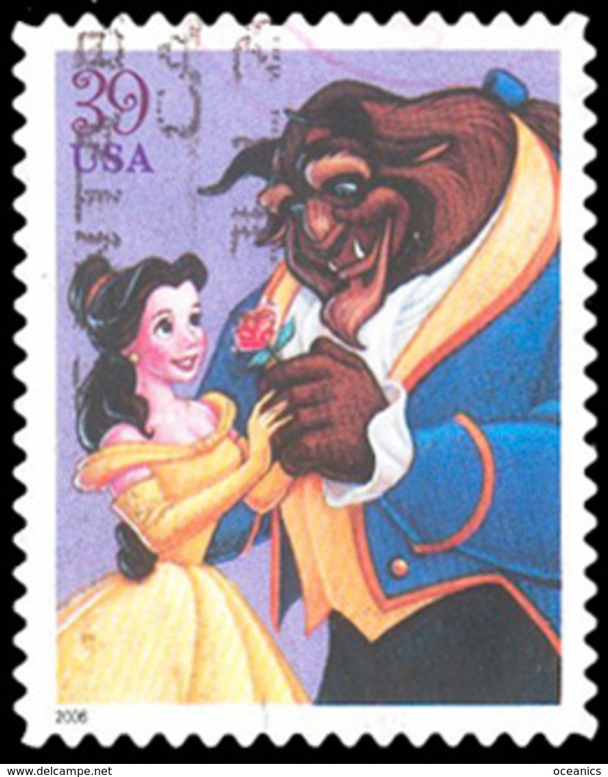 Etats-Unis / United States (Scott No.4027 - The Art Of Disney: Romance) (o) - Gebruikt