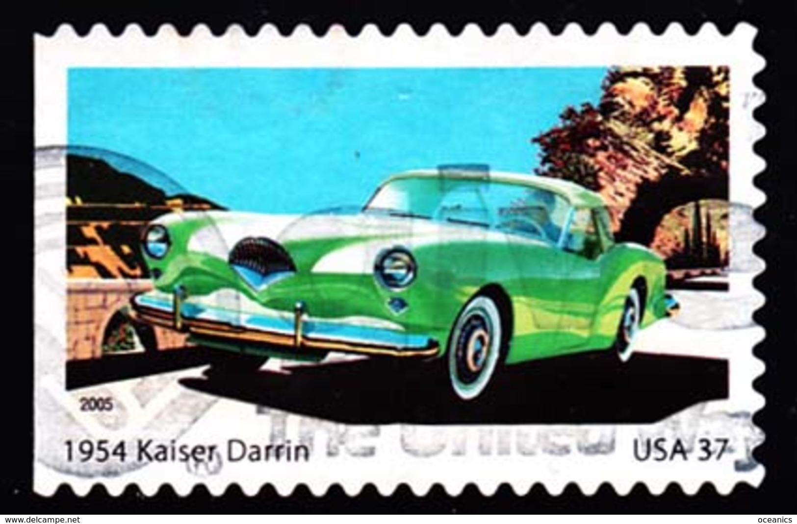 Etats-Unis / United States (Scott No.3932 - Voitures Sportives / 1950's / Sporty Cars) (o) - Gebruikt