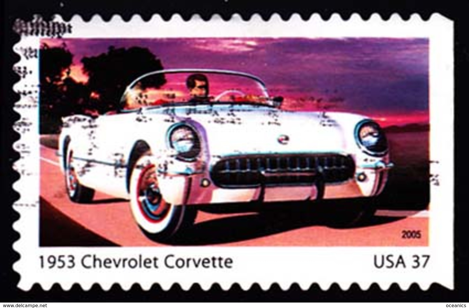 Etats-Unis / United States (Scott No.3933 - Voitures Sportives / 1950's / Sporty Cars) (o) - Gebruikt