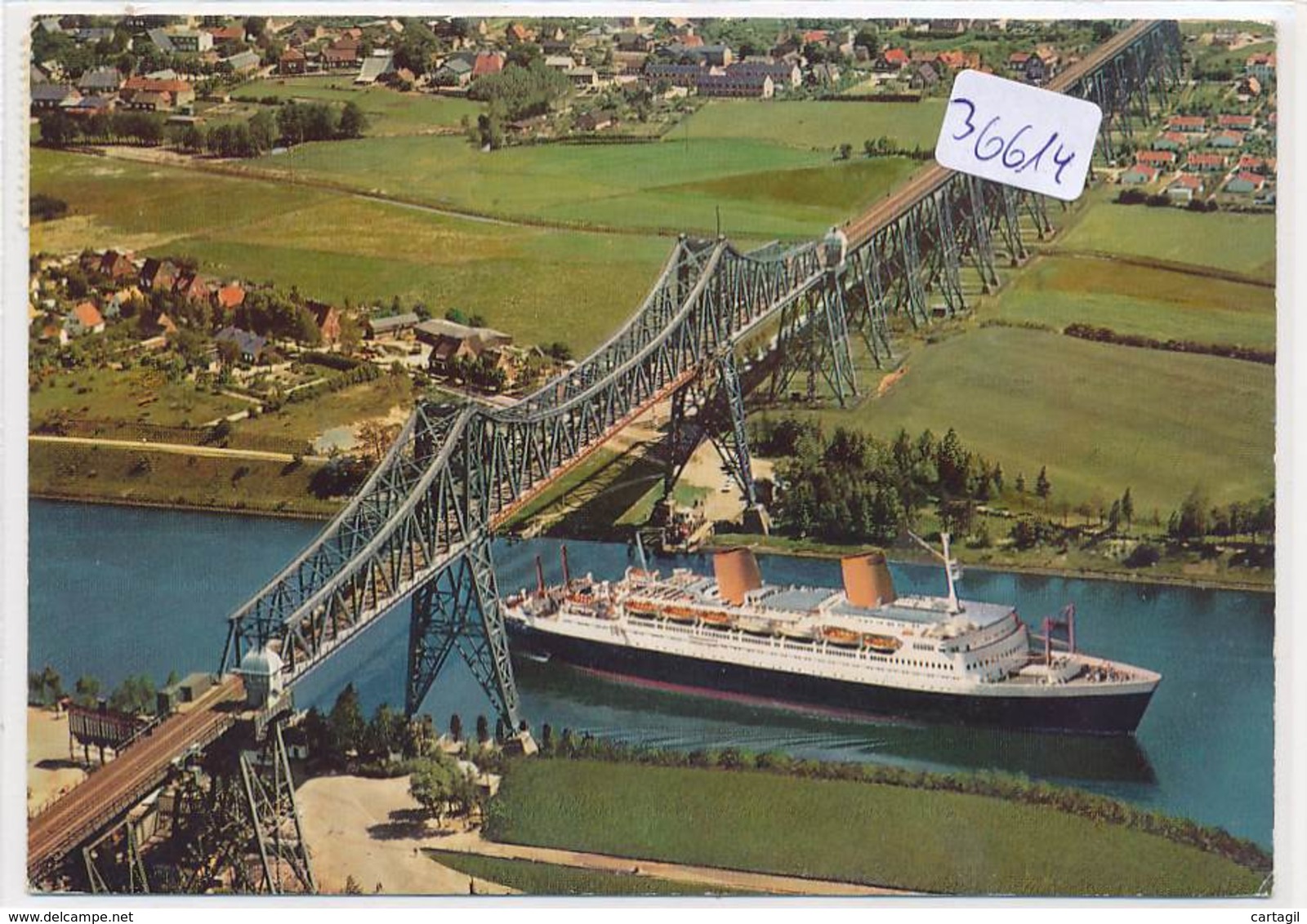 CPM GF-36614-Allemagne-Rendsburg - MS Europa Unter Der Hofbrücke-Envoi Gratuit - Rendsburg