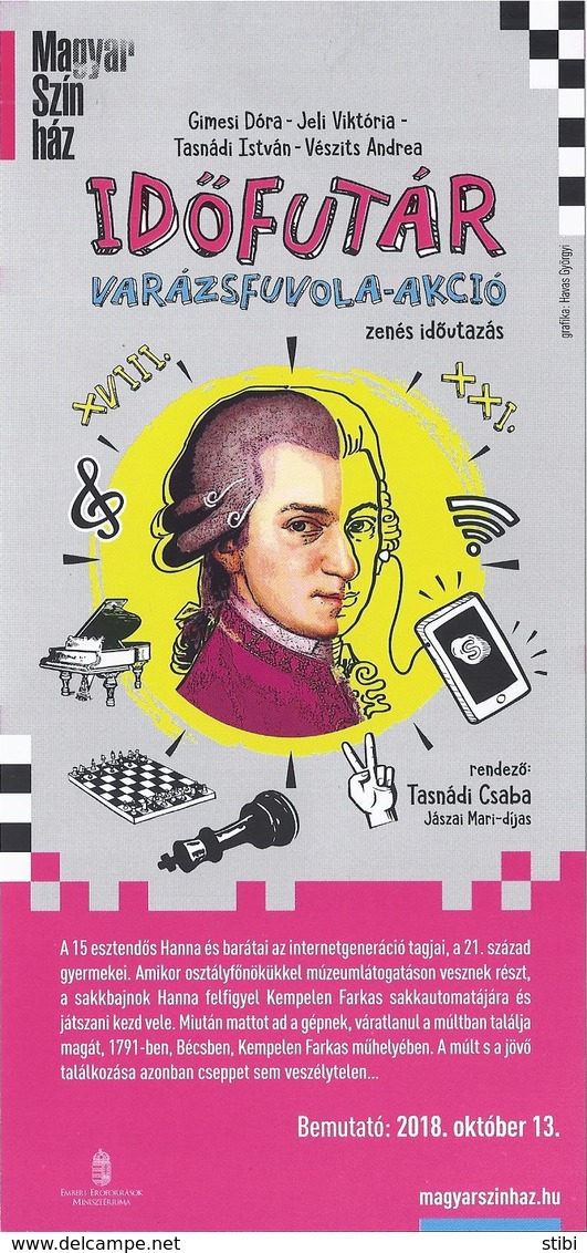 HUNGARY - BROCHURE - IDŐFUTÁR - CHESS - Non Classés