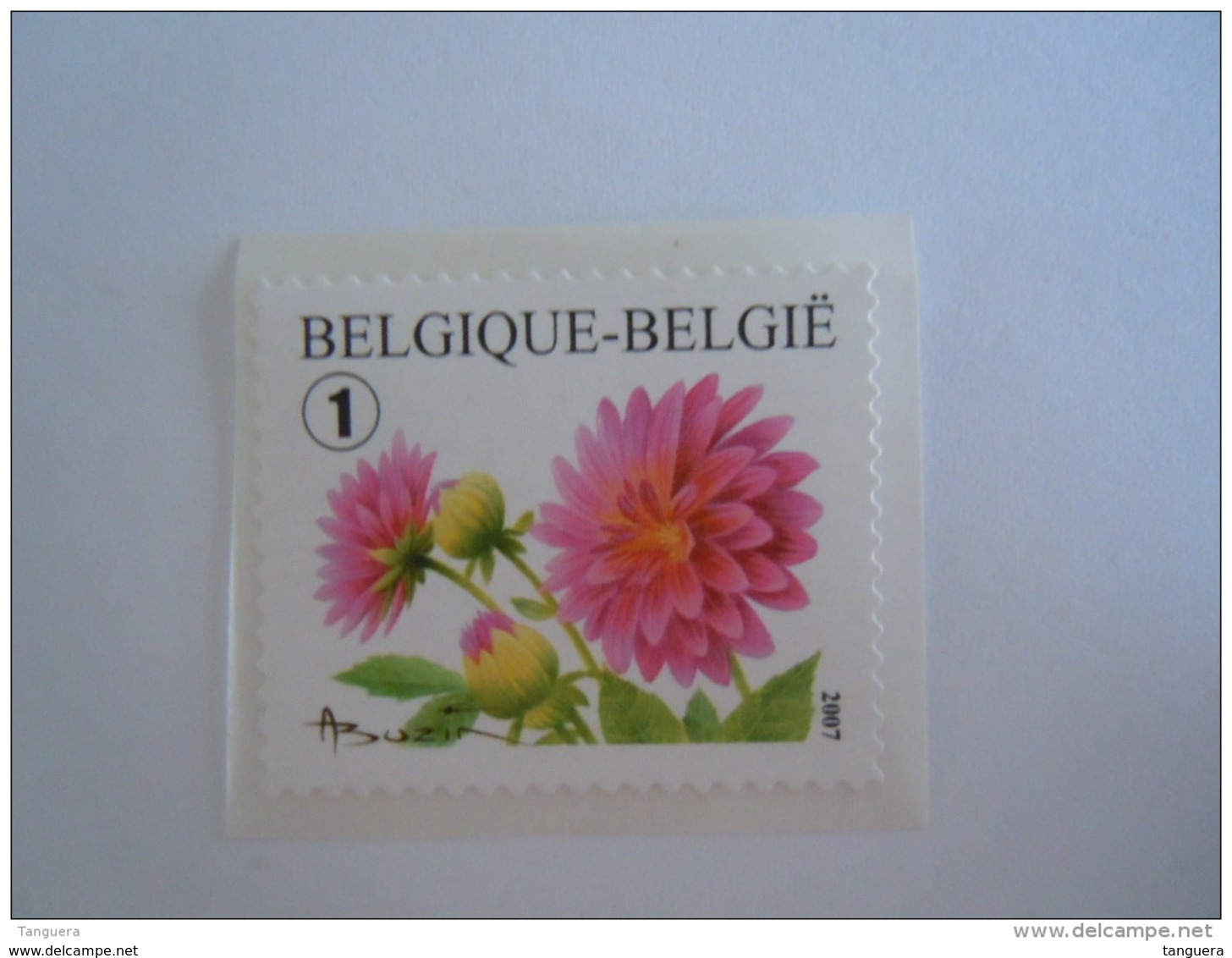 België Belgique 2007 Dahlia Rolzegel Rouleau De Andre Buzin Cob 3684 MNH ** - Coil Stamps