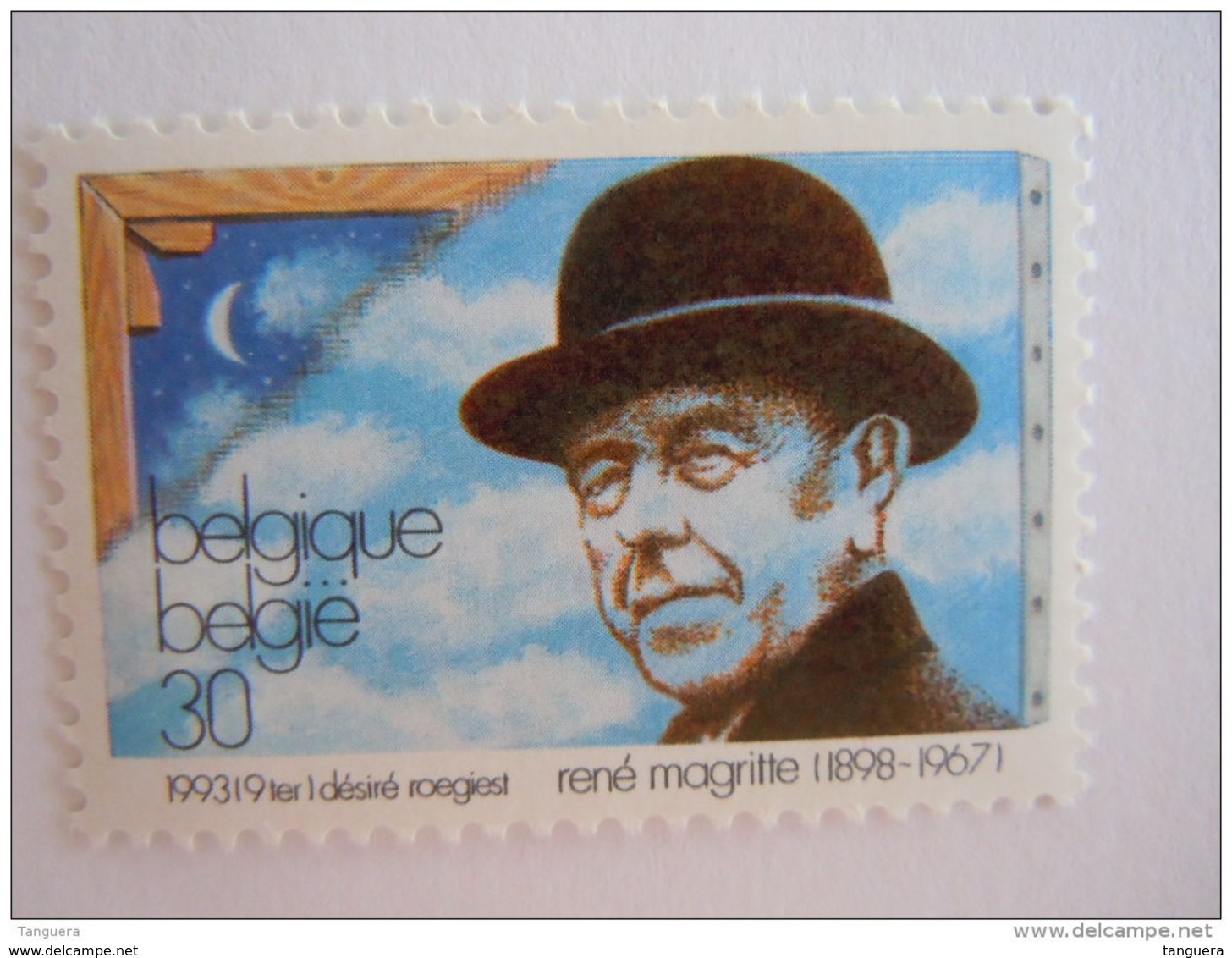 België Belgique 1993 René Magritte Schilder Paintre Surrealist Portrait Cob Yv 2518 MNH ** - Unused Stamps