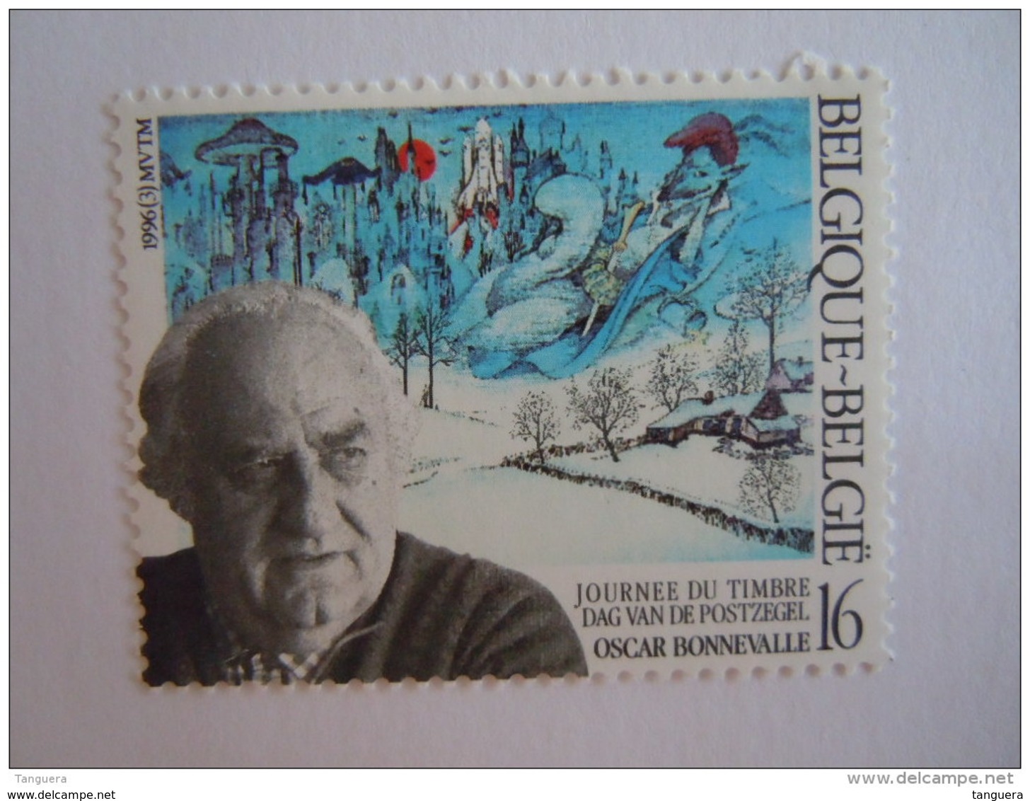 België Belgique 1996 Oscar Bonnevalle Dag Van De Postzegel Journée Du Timbre Cob 2629 MNH ** - Ungebraucht