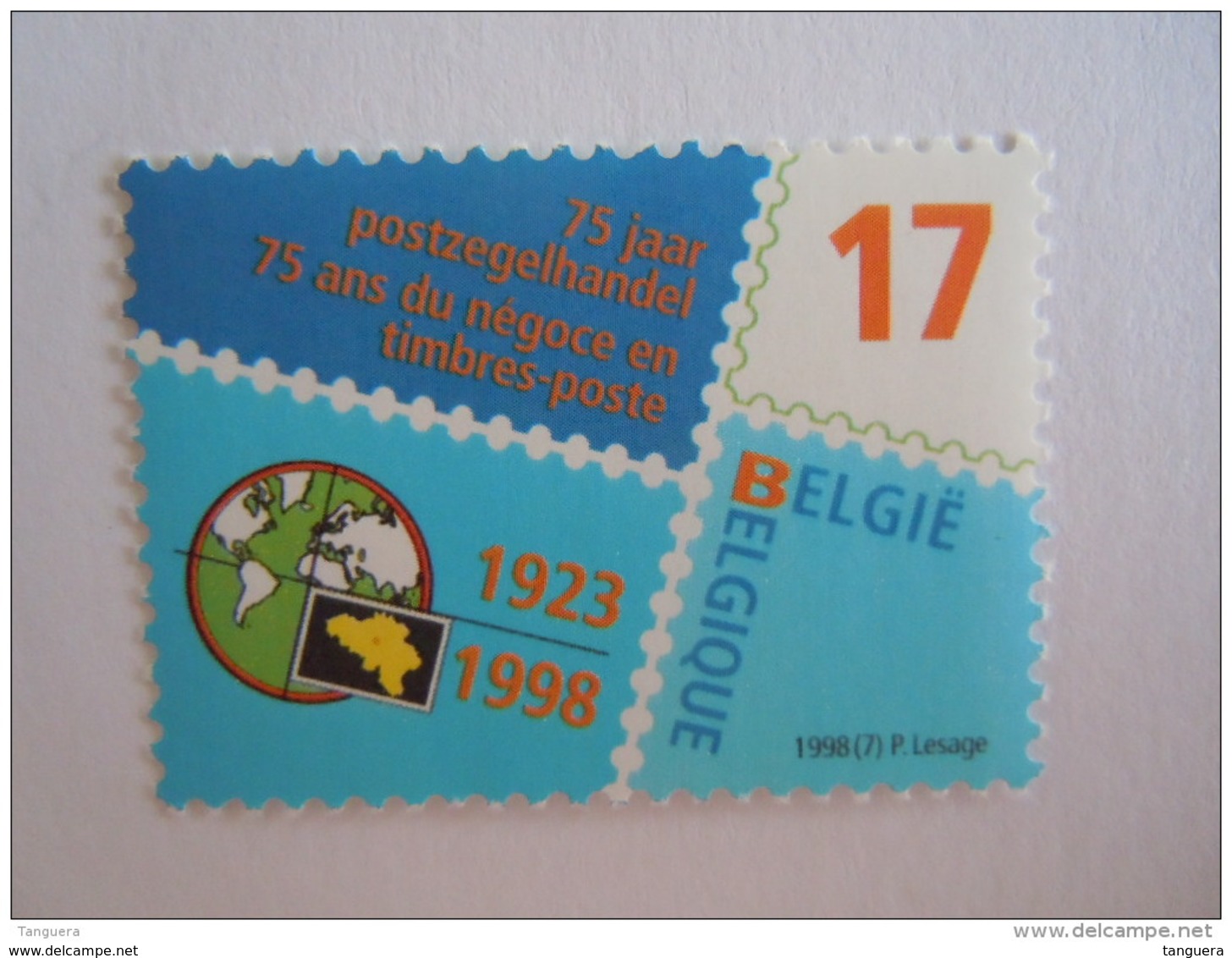 Belgie Belgique 1998 75 Jaar Postzegelhandel Ans Du Négoce En Timbre-poste Cob 2752 MNH ** - Ungebraucht