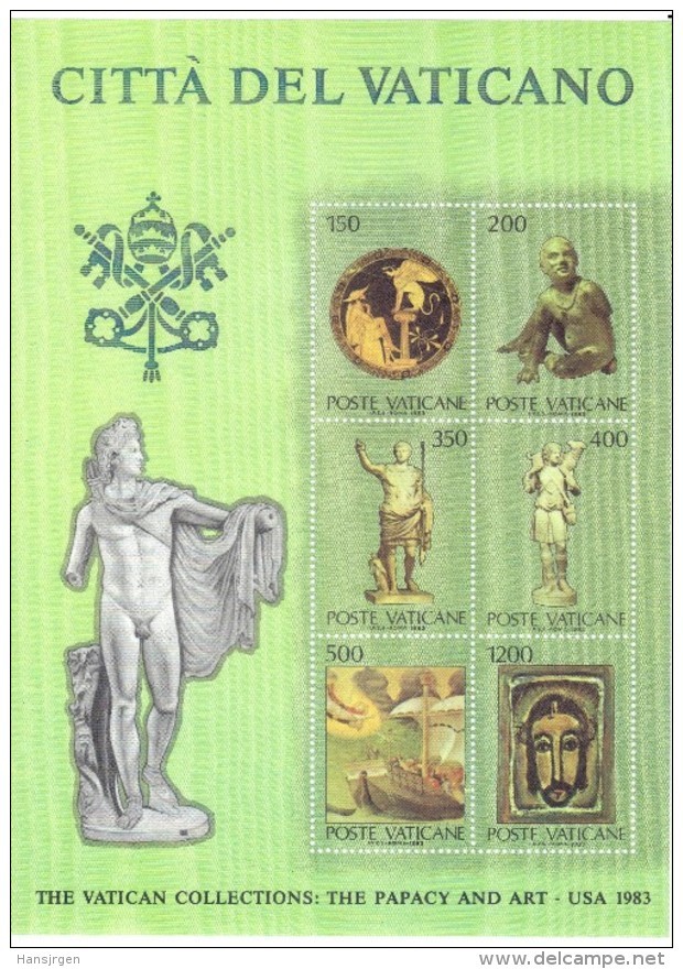 XXX481 VATICAN  1983   MICHL  BLOCK 7  **  SIEHE ABBILDUNG - Nuevos