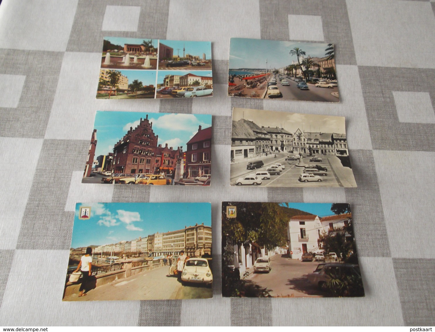 LOT van 474 postkaarten AUTO'S - VOITURES - OLDTIMERS