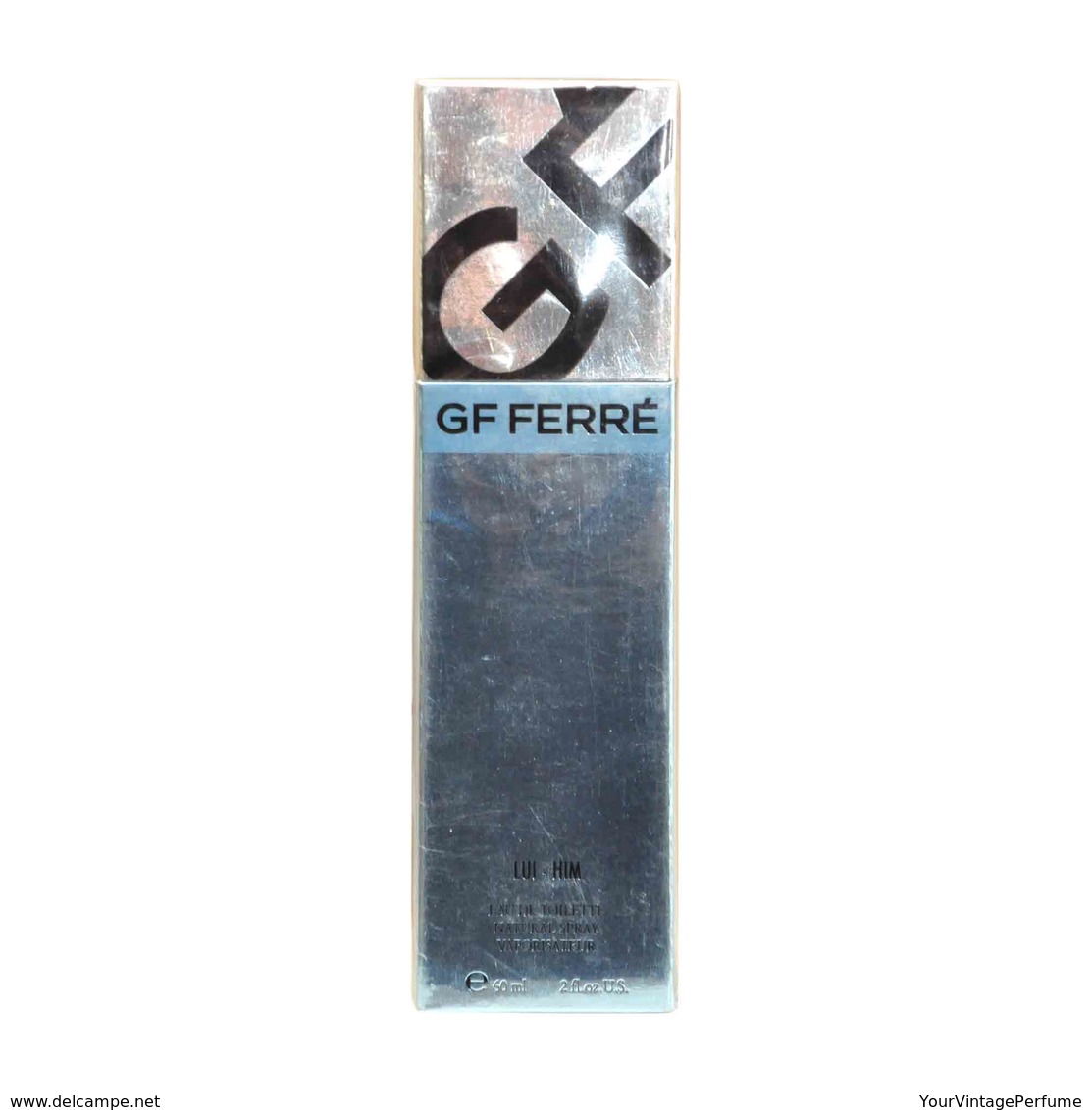 Gianfranco Ferrè Gff Ferrè Lui-Him Eau De Toilette Edt 60ml 2 Fl. Oz. Perfume For Men Rare Vintage Old 2004 New - Herren