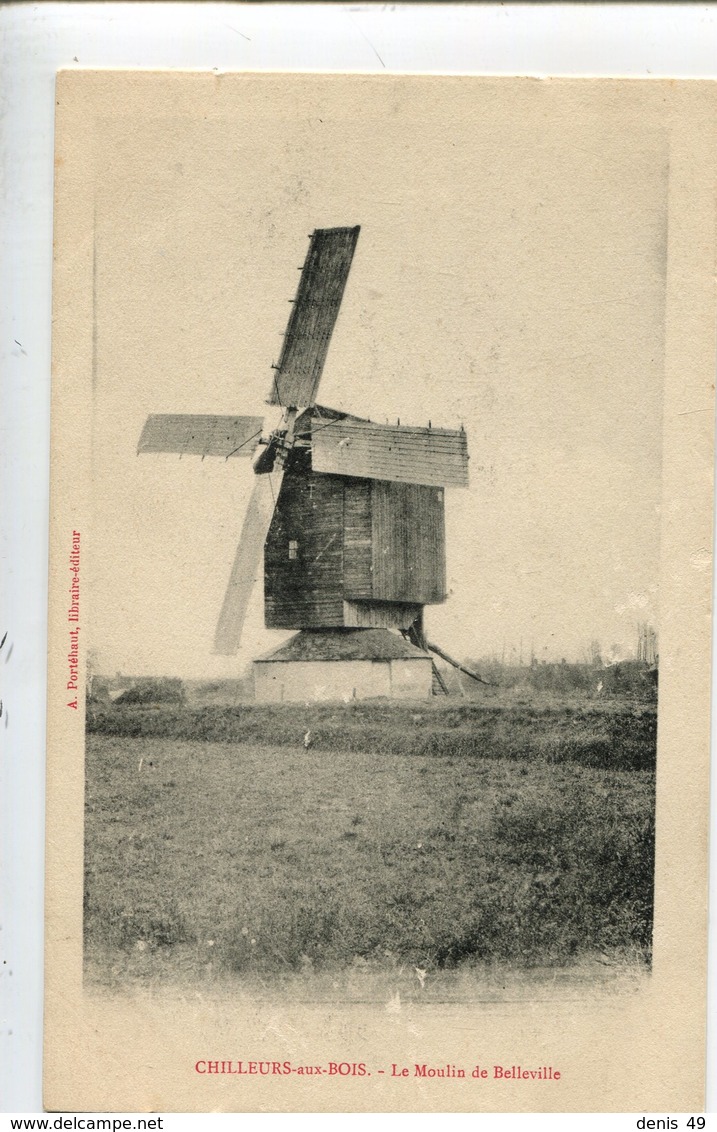 Moulin Vent Chilleurs Aux Bois - Autres & Non Classés