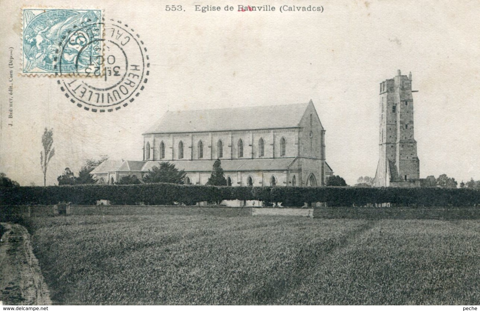 N°65581 -cpa église De Ranville - Other & Unclassified