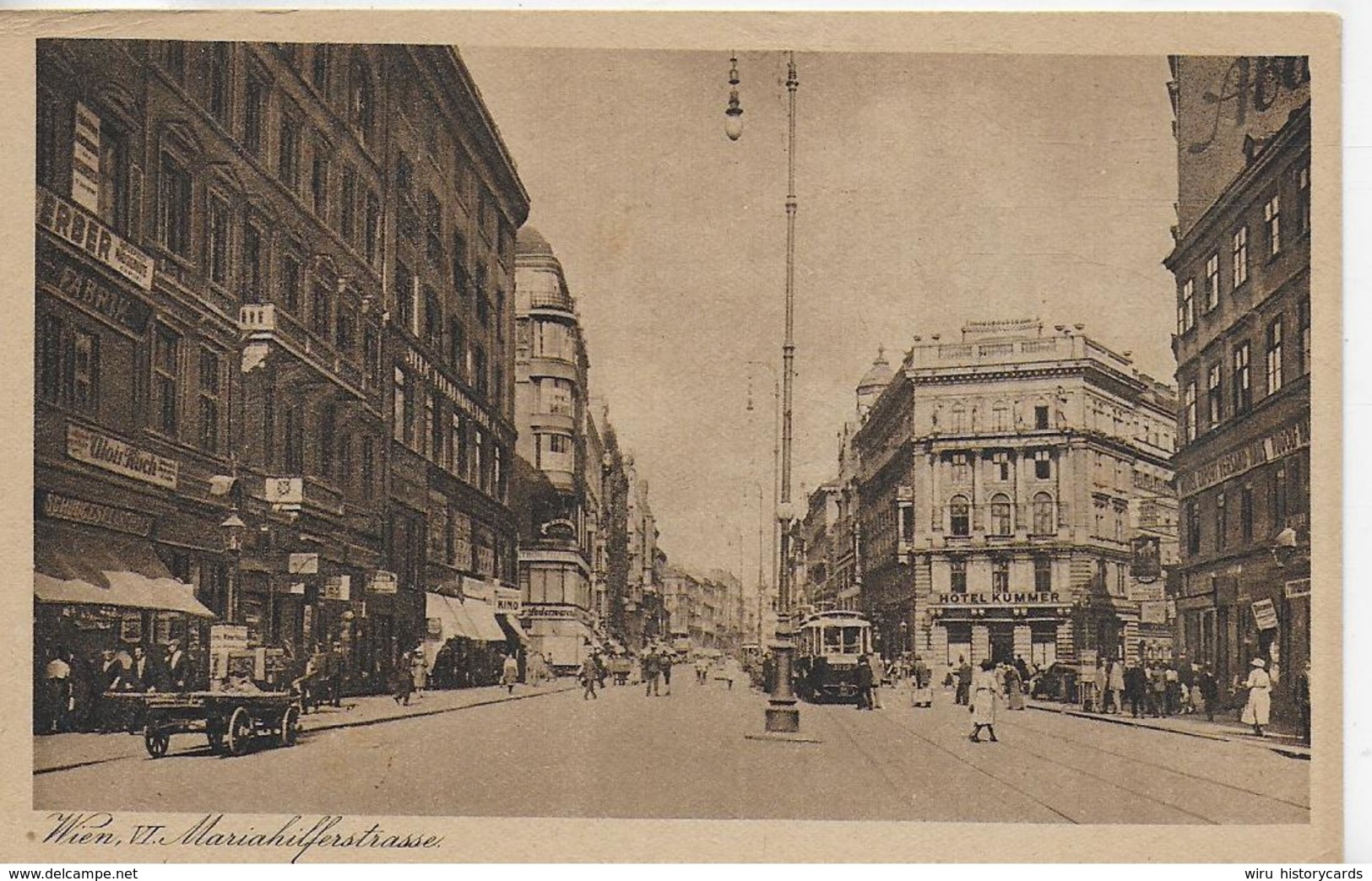 AK 0073  Wien - Mariahilferstrasse Um 1910-20 - Wien Mitte