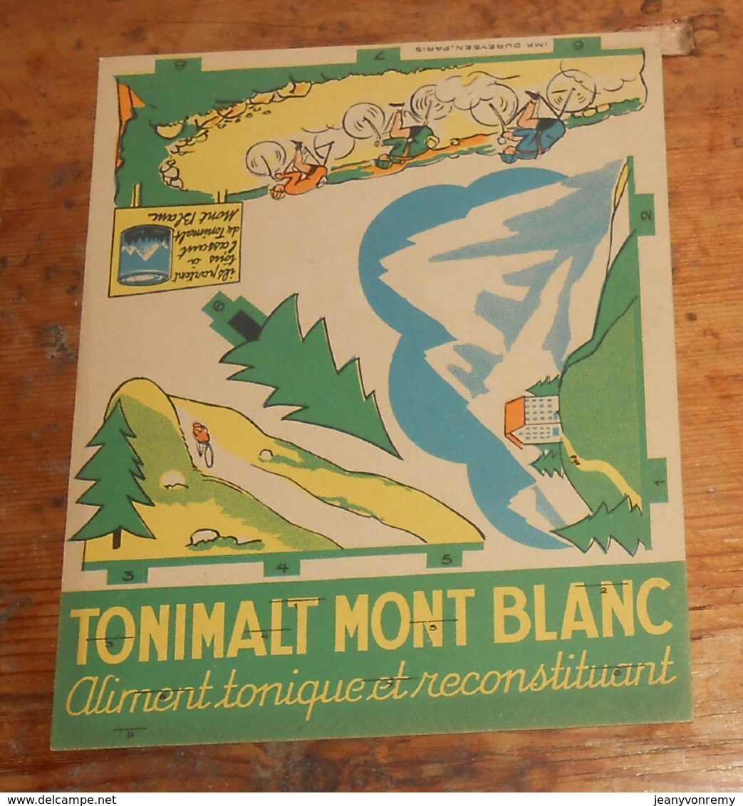 Tonimalt. Mont-Blanc. - Publicités