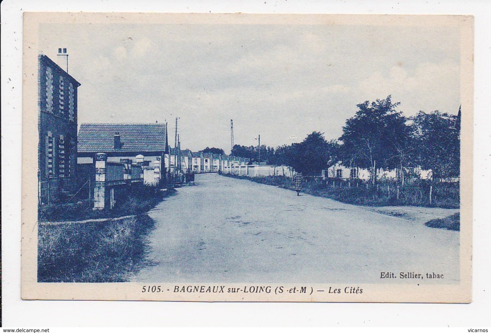 CPA 77 BAGNEAUX SUR LOING Les Cités - Bagneaux Sur Loing