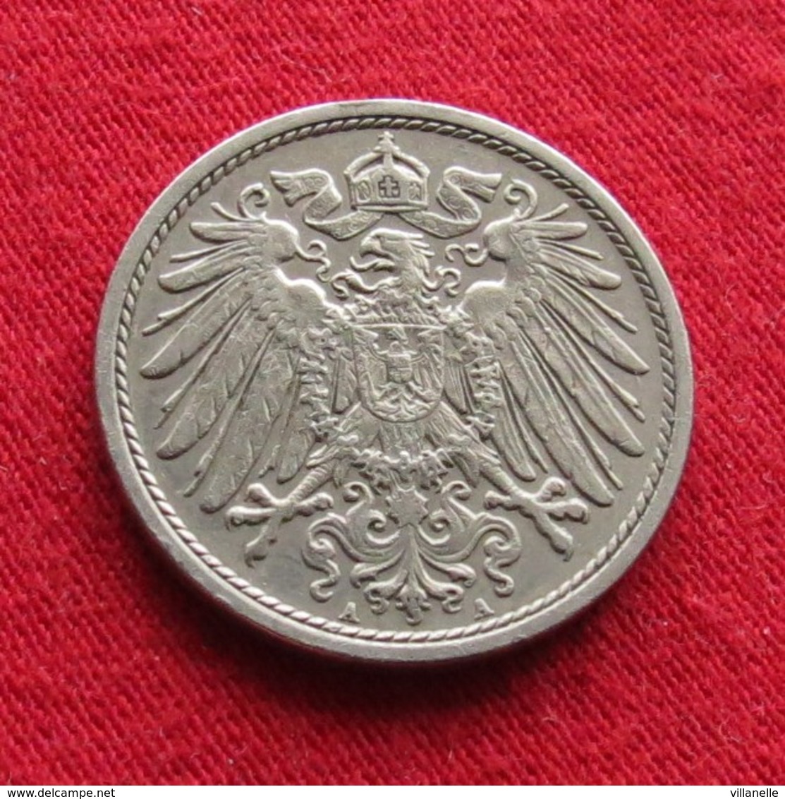 Germany 10 Pfennig 1912 A KM# 12  Lt 294  Alemania Allemagne Alemanha Germania - Sonstige & Ohne Zuordnung