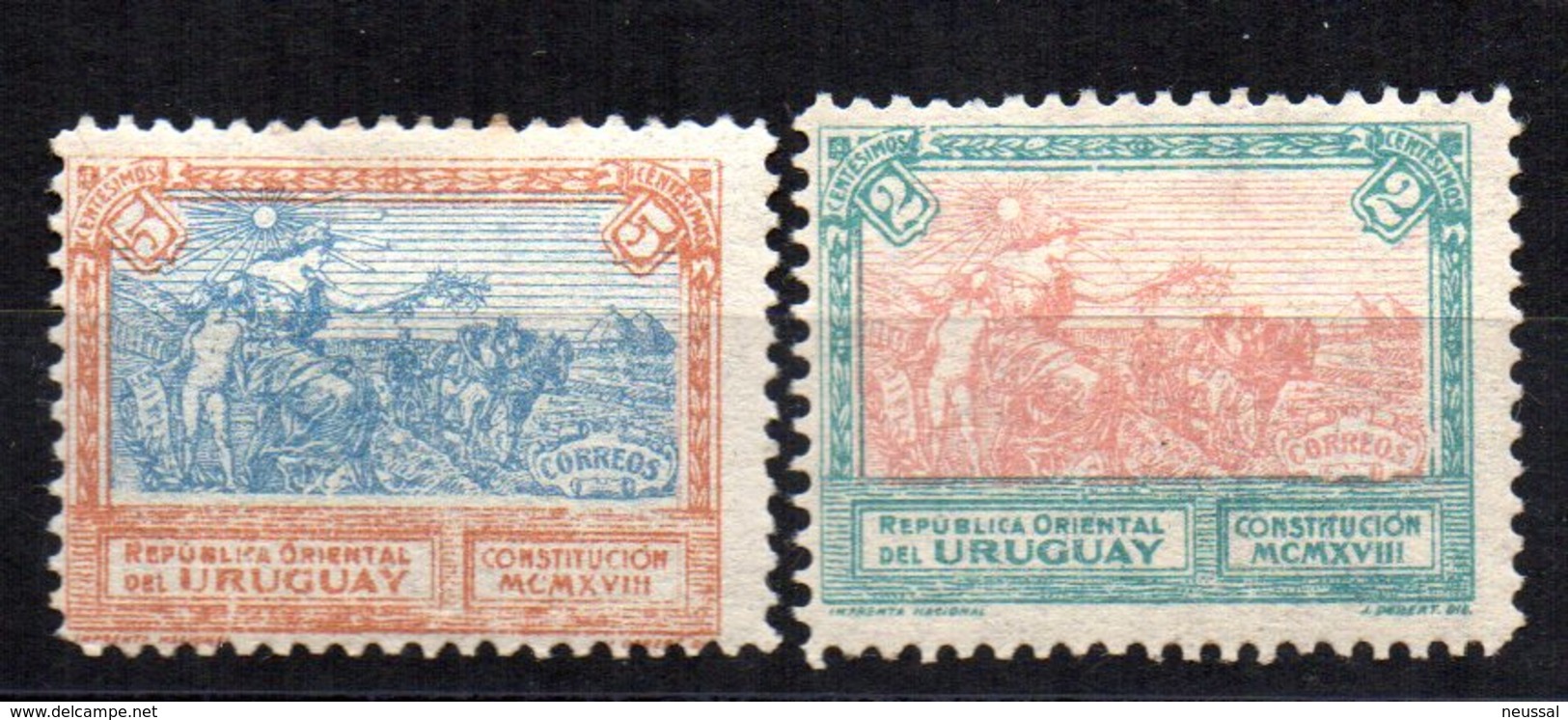 Serie Nº 214/5   Uruguay - Uruguay