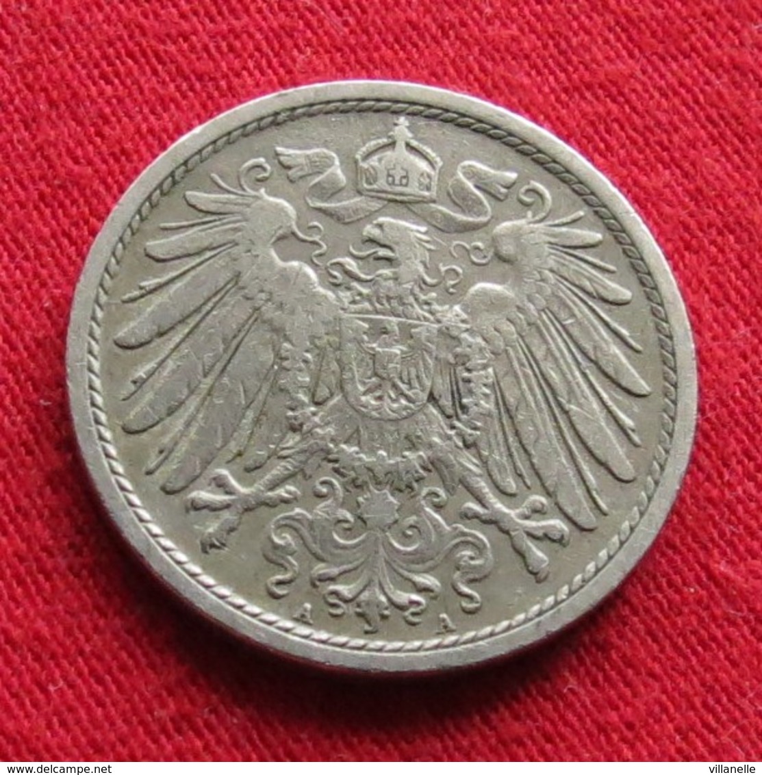 Germany 10 Pfennig 1907 A KM# 12  Lt 231  Alemanha Allemagne Alemania - Sonstige & Ohne Zuordnung