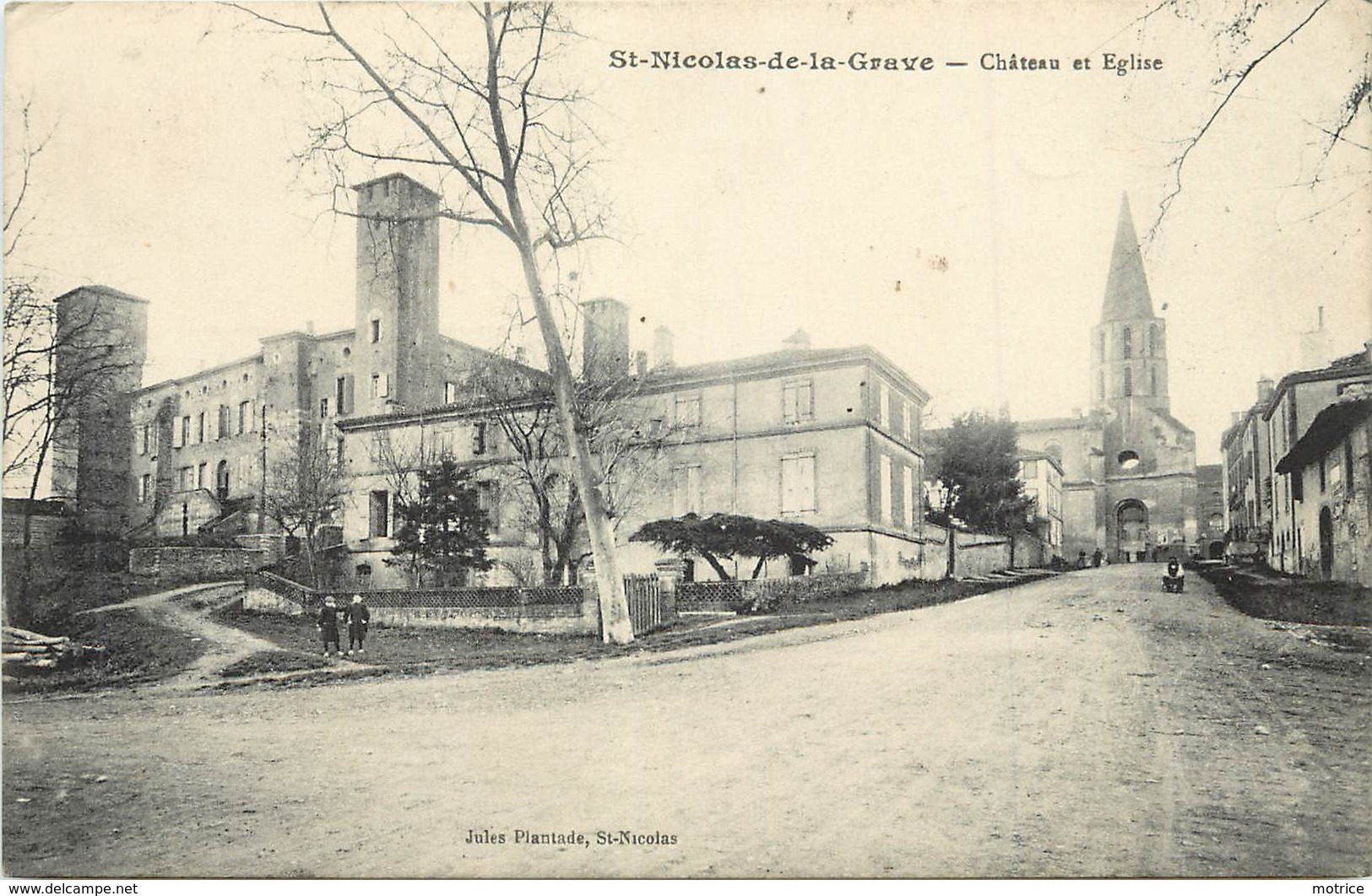 SAINT NICOLAS DE LA GRAVE - Château De église. - Saint Nicolas De La Grave