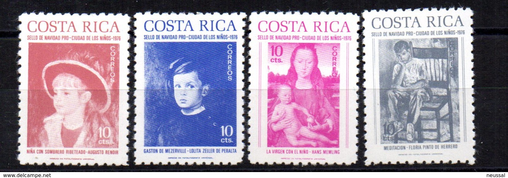 Serie  Nº 326/9  Costa Rica - Costa Rica