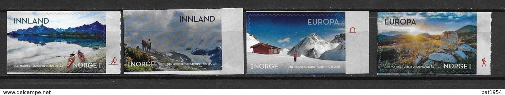 Norvège 2018 Série Neuve** Randonnées - Nuovi