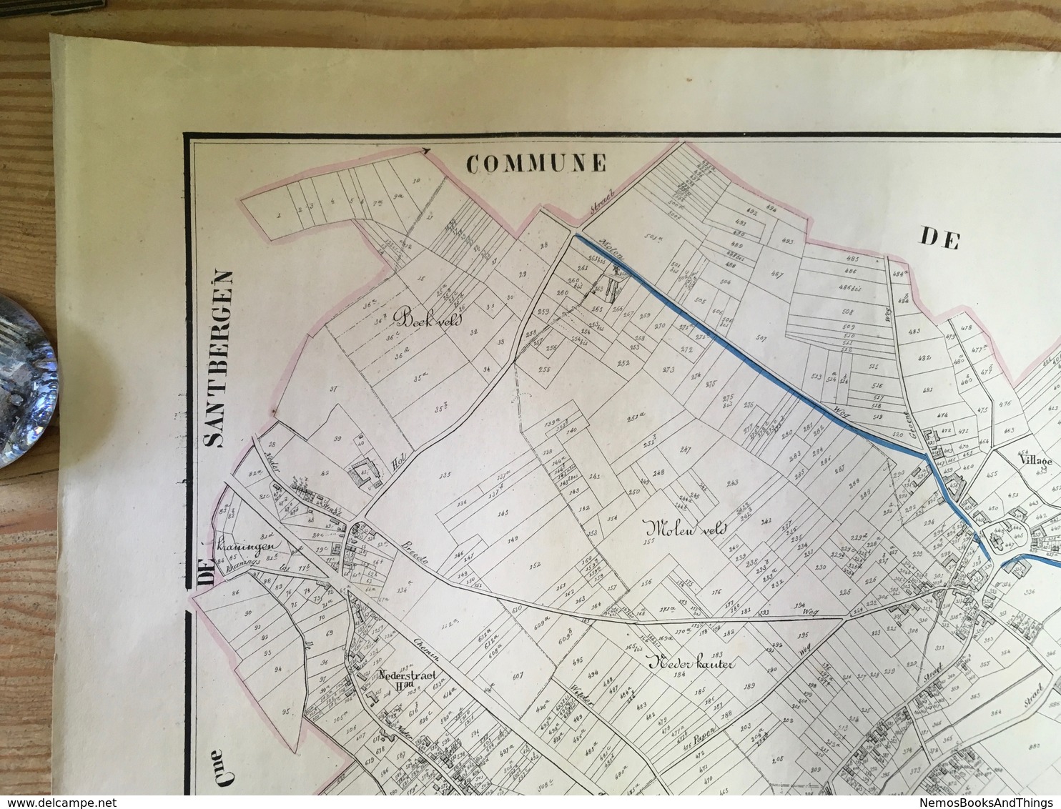 P.C. POPP - Plan APPELTERRE - Atlas Cadastral Arrondissement D'Audenarde Canton Ninove - Oudenaarde Kaart Map - Autres & Non Classés