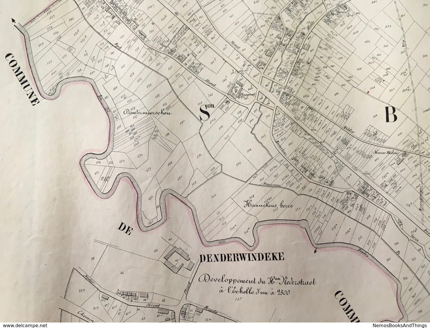 P.C. POPP - Plan APPELTERRE - Atlas cadastral arrondissement d'Audenarde Canton Ninove - Oudenaarde Kaart Map