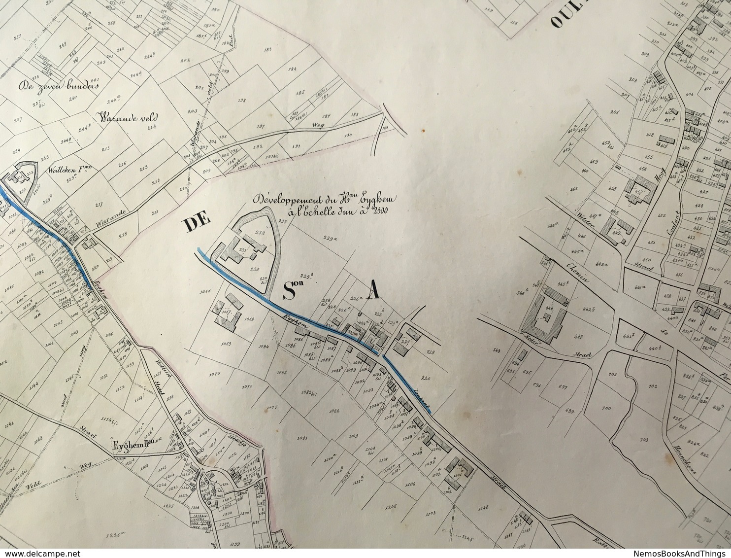 P.C. POPP - Plan APPELTERRE - Atlas cadastral arrondissement d'Audenarde Canton Ninove - Oudenaarde Kaart Map