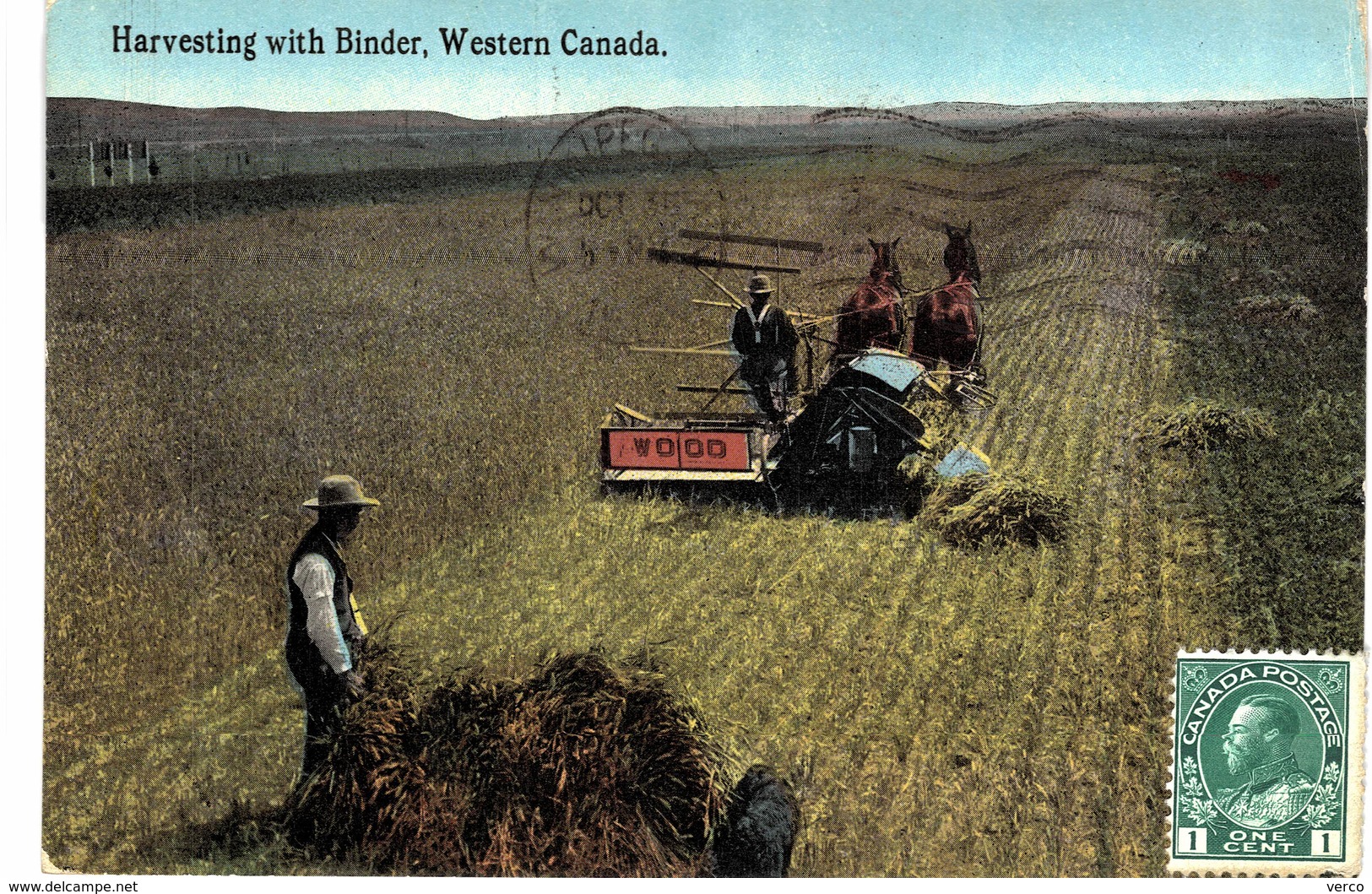 Carte  Postale Ancienne De WESTERN CANADA - Autres & Non Classés