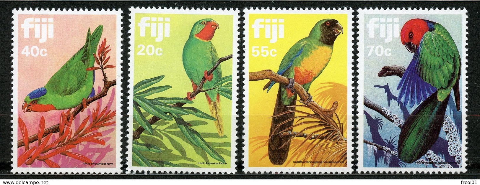 Fidji, 1983, Yvert 474/477, Scott 481/484, MNH - Fidji (1970-...)