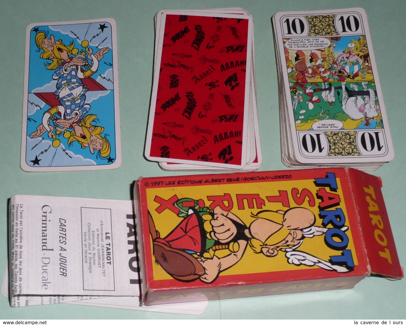 Rare Jeu De Tarot, ASTERIX 1997 Albert Uderzo René Goscinny, En Boite Avec Notice - Autres & Non Classés