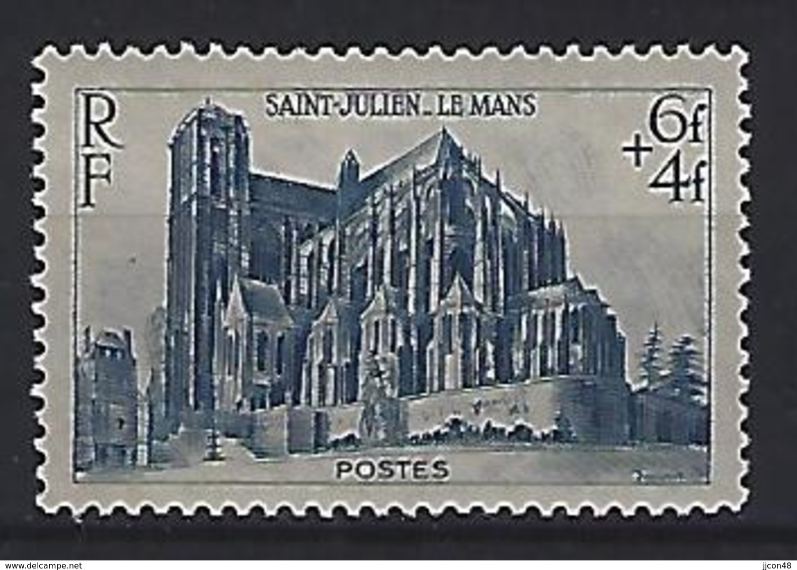 France 1947  Cathédrales Et Basiliques  (**) Yvert 775 - Unused Stamps