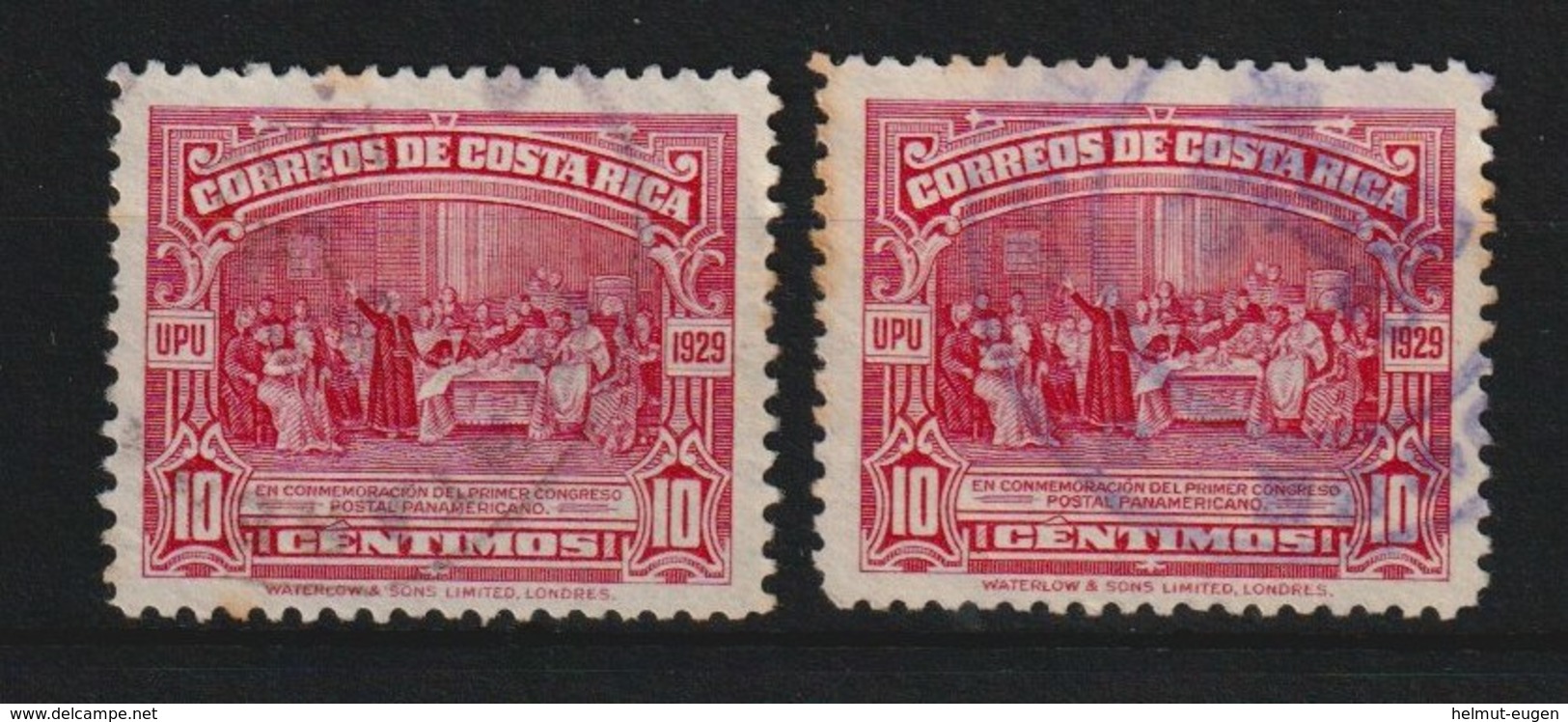 MiNr. 146 Costa Rica / 1930. Freimarken. MiNr. 108, 112 Und 114 In Kleinerem Format Und Mit Jahreszahl 1929. - Costa Rica