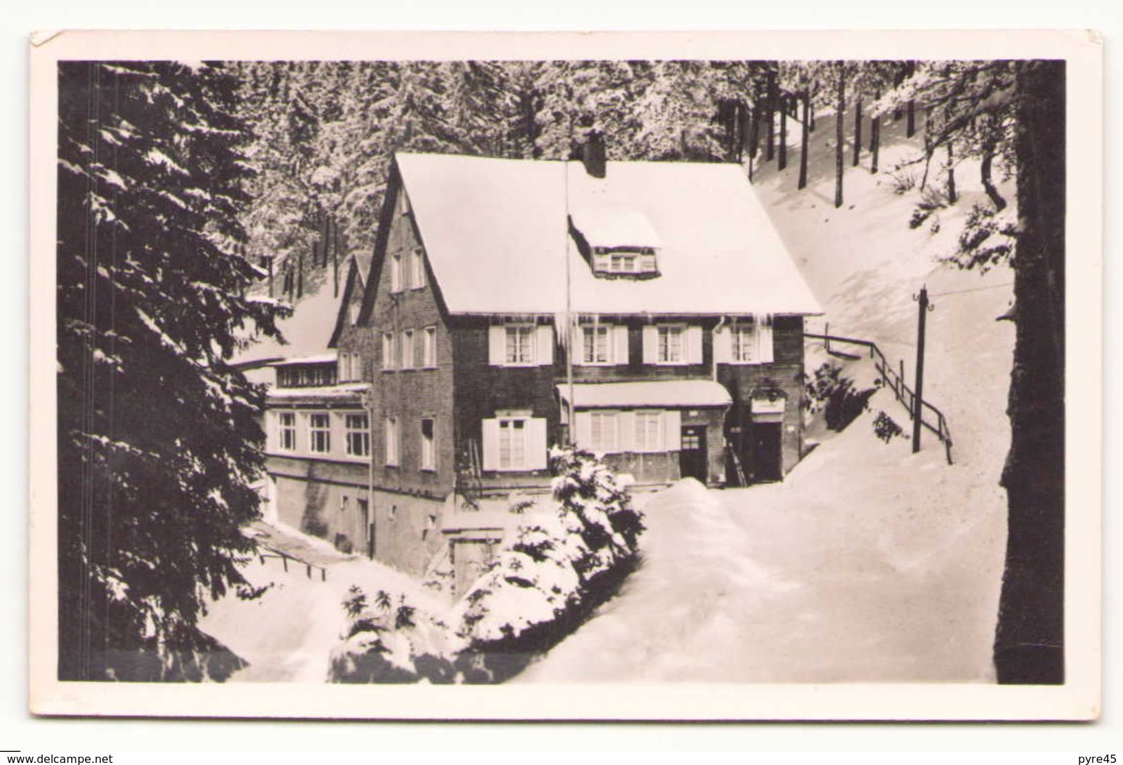 ALLEMAGNE BERGHOTEL SCHAUINSLAND HEINRICH SAUERER KIRCHZARTEN - Kirchzarten