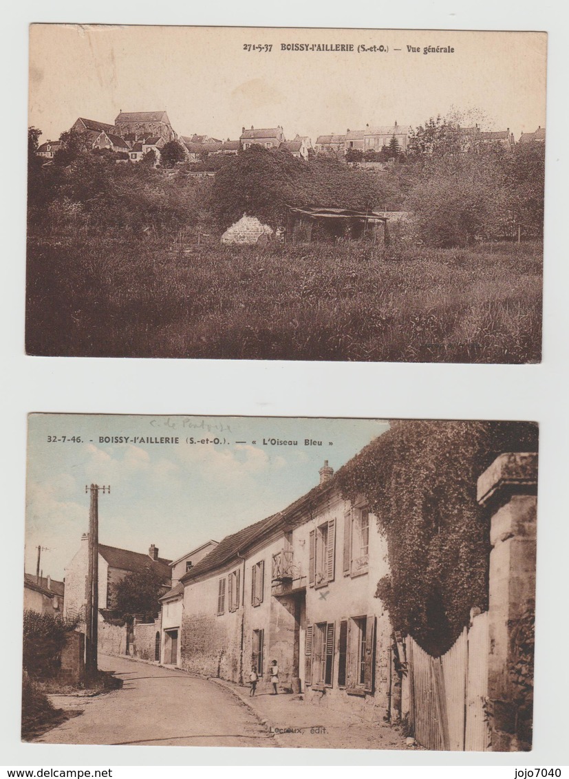 Lot 2 Cartes - Boissy-l'Aillerie