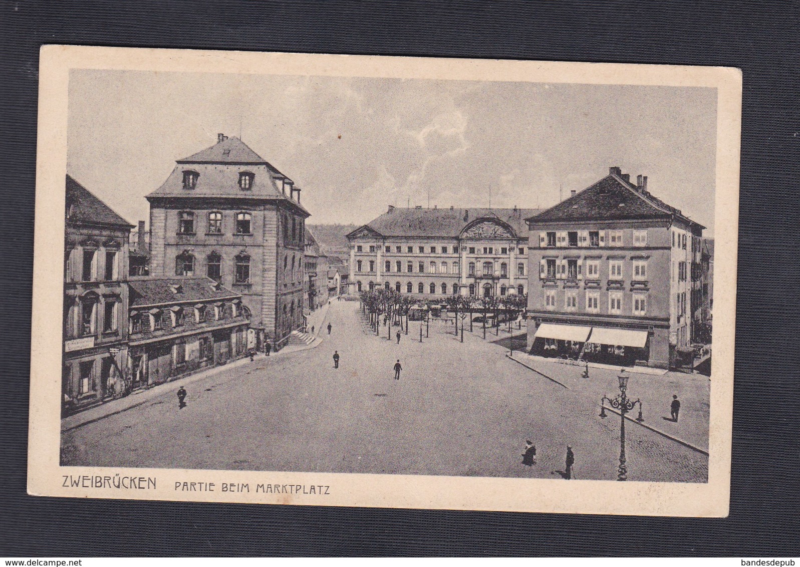 AK Deux Ponts Zweibrücken Partie Beim Marktplatz ( Gebr. Metz) - Zweibruecken