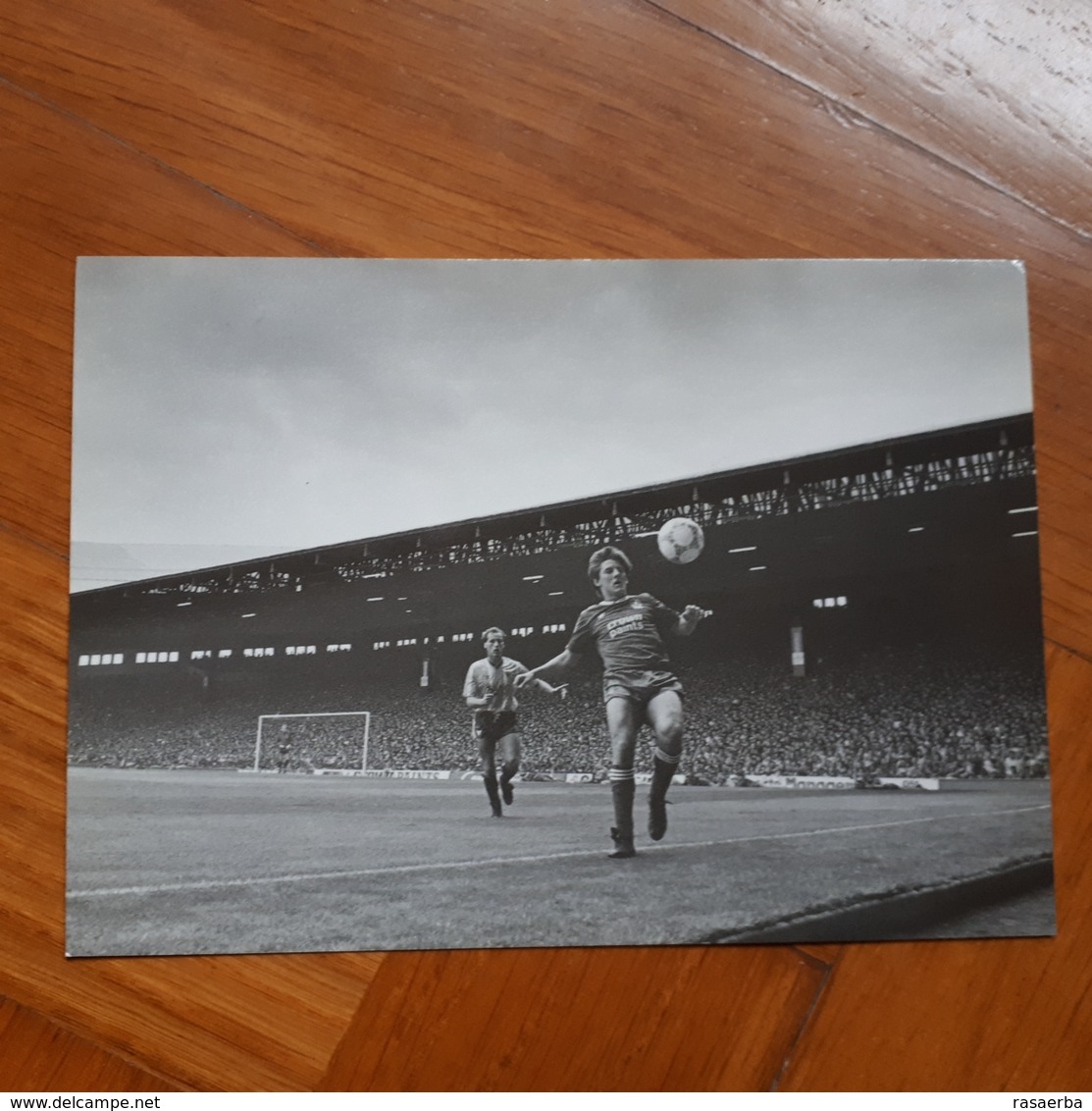 Liverpool Anfield Road Cartolina Stadio Postcard Stadion AK Carte Postale Stade Stadium Popperfoto 1996 4/6 - Calcio