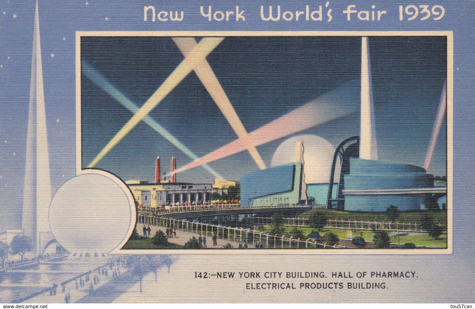 NEW YORK - NY - USA - 4 POSTCARDS - WORLD'S FAIR 1939. - Exhibitions