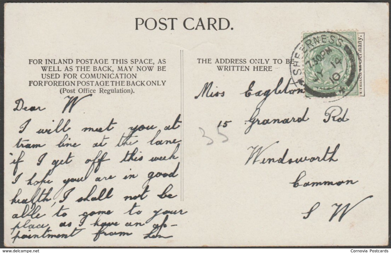 Holyrood Palace, Edinburgh, Midlothian, 1910 - Frankel & Co Postcard - Midlothian/ Edinburgh