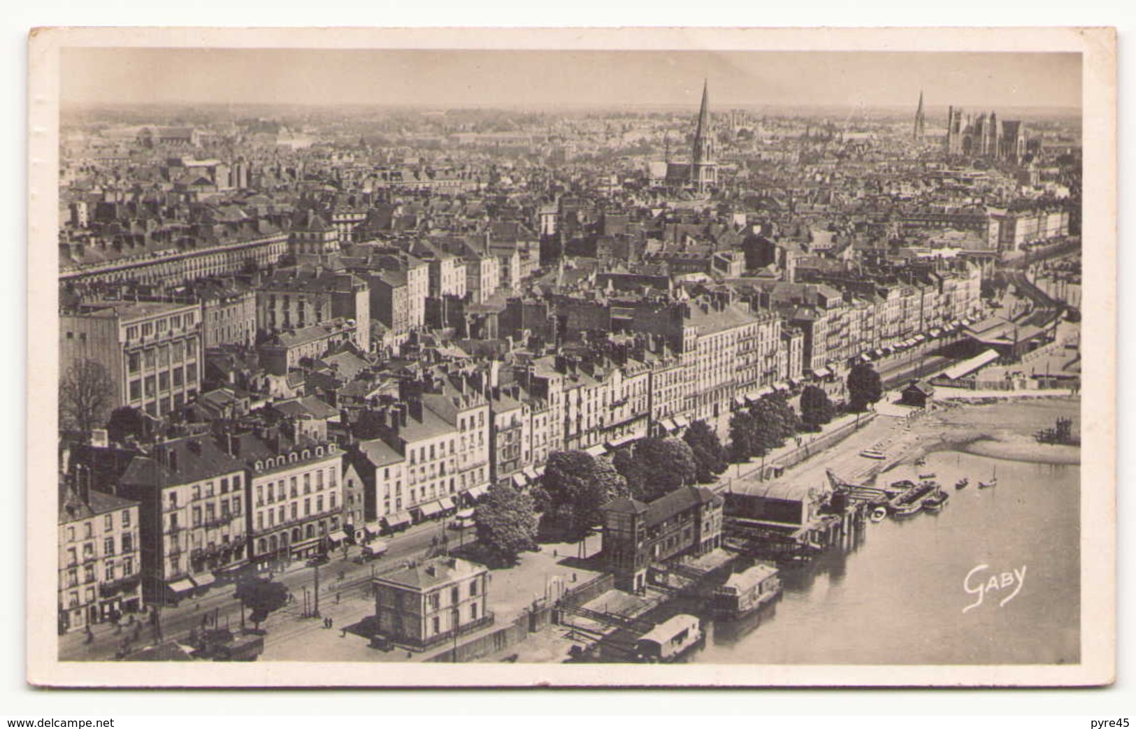 NANTES VUE PANORAMIQUE 44 - Nantes