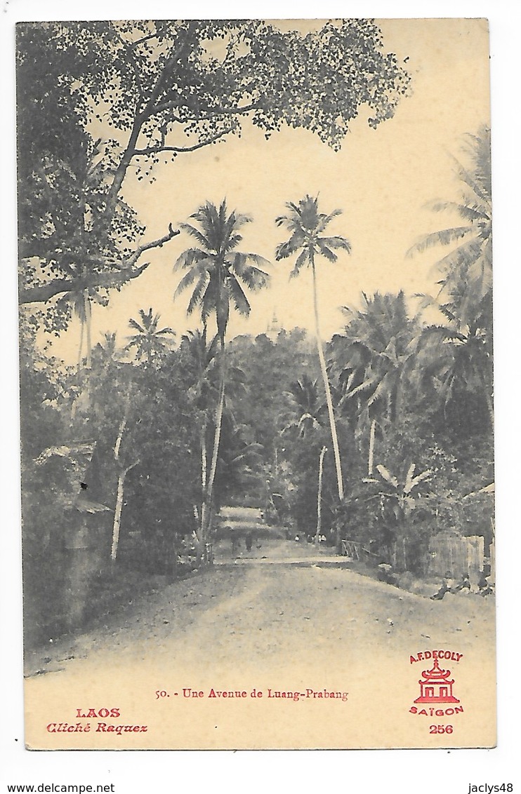 LAOS -  Une Avenue De Luang-Prabang    -   L 1 - Laos