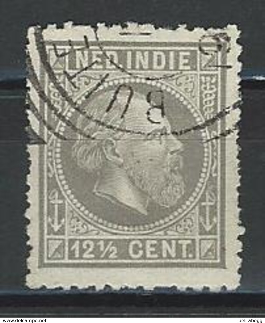 Niederländisch Indien NVPH 10H, Mi 10 O Perf. 12 1/2 - India Holandeses