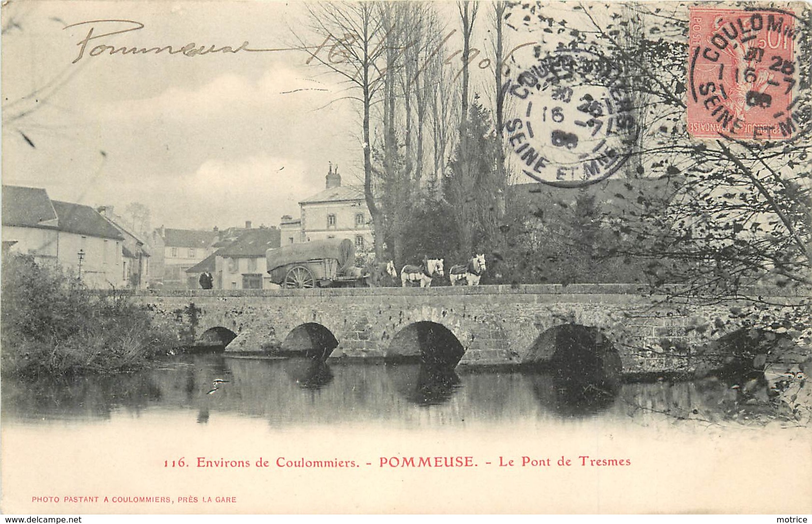 POMMEUSE (environs De Coulommiers) - Le Pont De Tresmes. - Autres & Non Classés