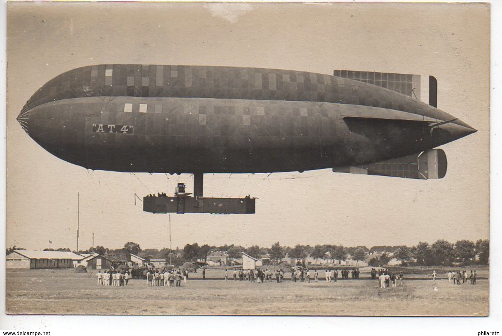 Rochefort Sur Mer : Carte Photo (1919) D'un Dirigeable En Vol - Rochefort