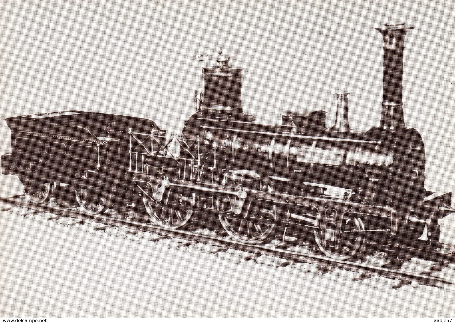 Locomotieven Steamlocs Spoorwegmuseum Belgie 3 Cards - Trains