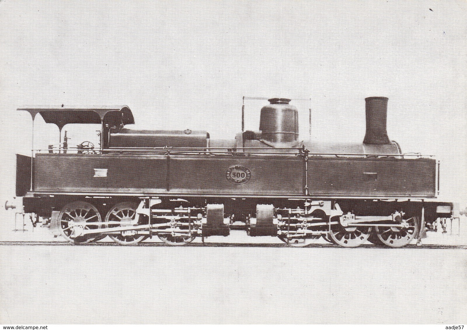 Locomotieven Steamlocs Spoorwegmuseum Belgie 3 Cards - Treni