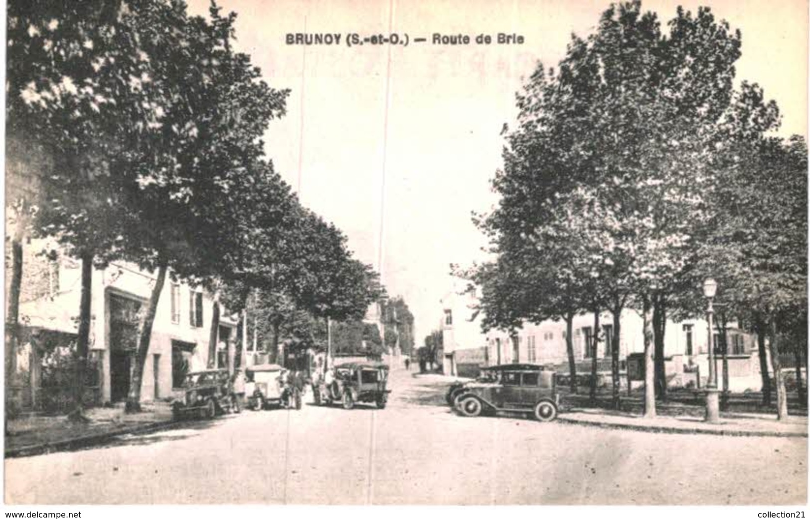 BRUNOY ....ROUTE DE BRIE - Brunoy