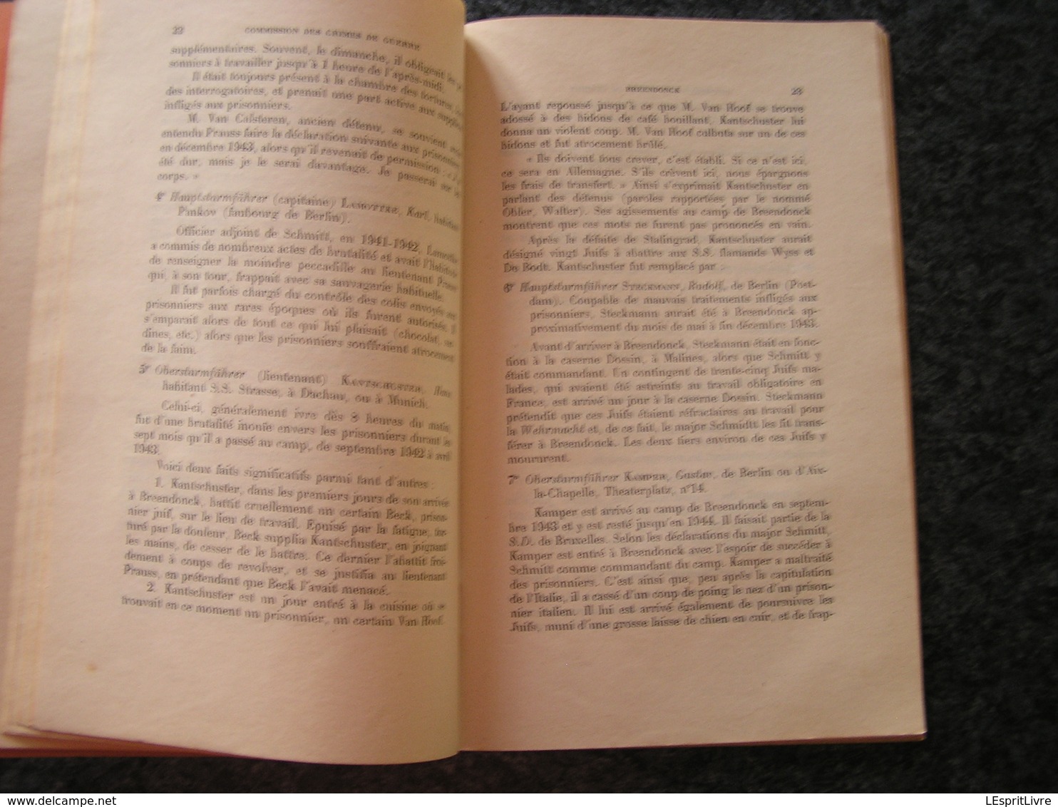 LES CRIMES DE GUERRE Le Camp de Torture de Breendonck Régionalisme Guerre 40 45 Prison Prisonniers de Guerre