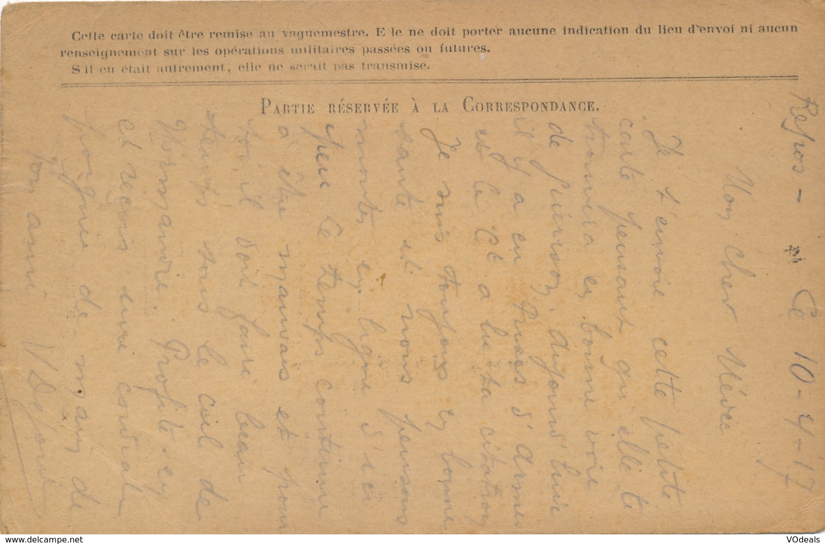 CPA - Themes - Militaria - France -  Correspondance Des Armées De La République - Autres & Non Classés