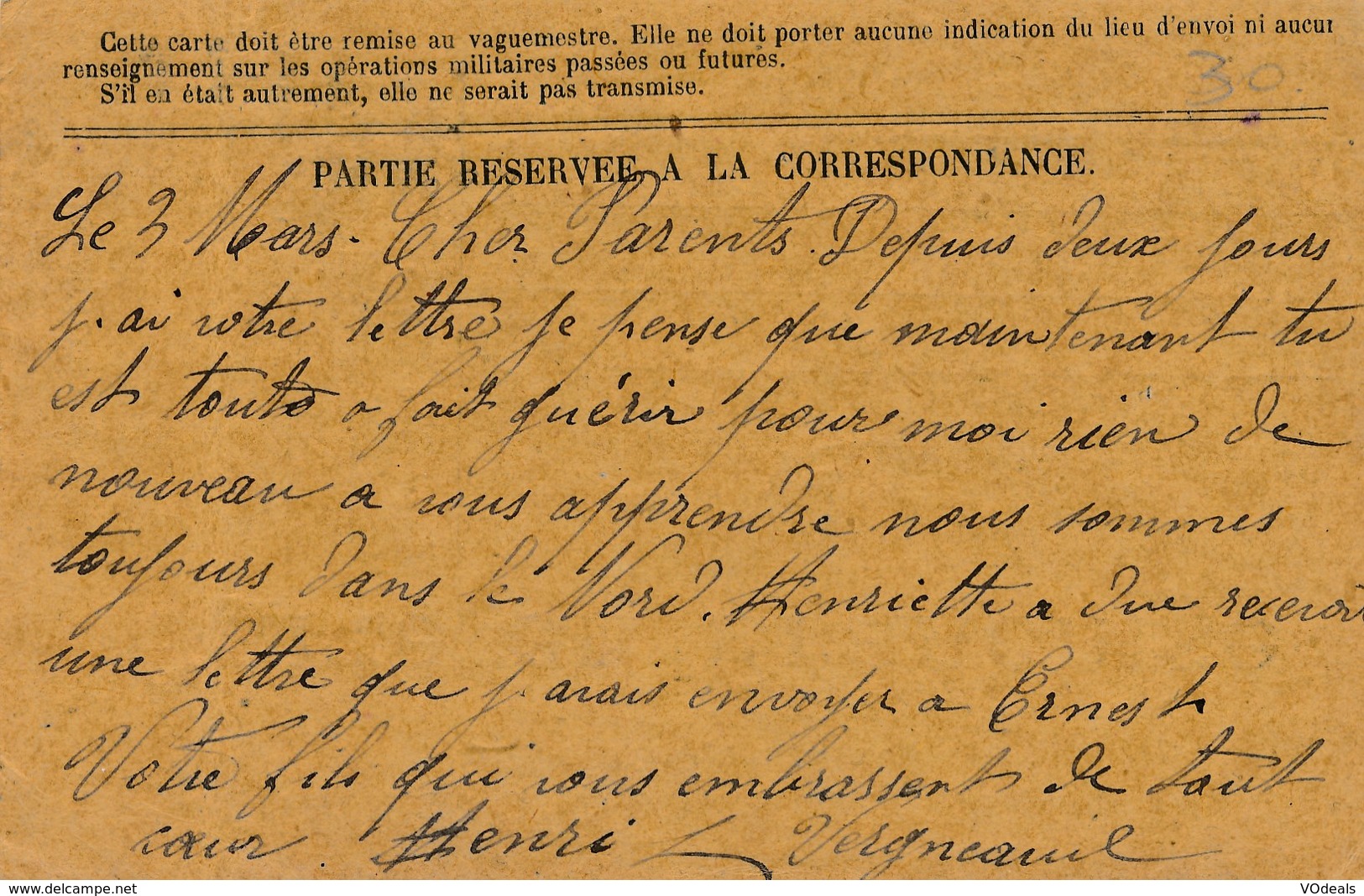 CPA - Themes - Militaria - France -  Correspondance Des Armées De La République - Autres & Non Classés