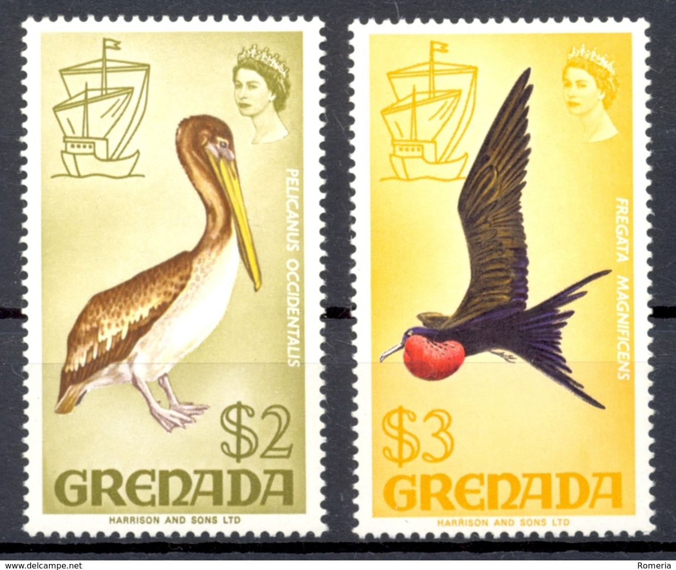 Grenade - 1966 Et 1971 - Série Courante - * Charnière - Yt 295 Et 296 - Grenada (...-1974)